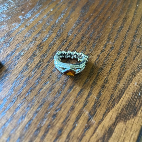 Paparazzi Elegant Gold , Brown and Silver Tone Women's Rings Set 3 - Picture 4 of 6